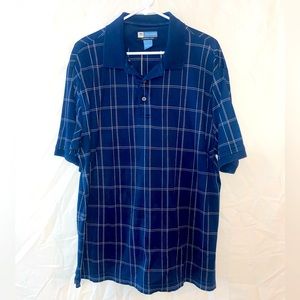 Jos A Bank Leadbetter Golf Mens Polo - Check - Sz L